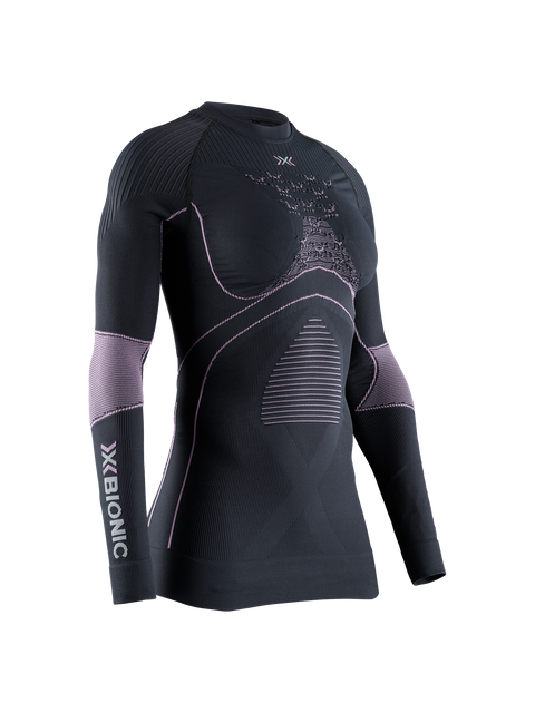 X-BIONIC ENERGY ACCUMULATOR 4.0 SHIRT LG SL WMN - Charcoal Magnolia - Longsleeves - 9 of 50