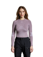 X-BIONIC ENERGY ACCUMULATOR 4.0 SHIRT LG SL WMN - Dusty Lavender Arctic White - Longsleeves - 36 of 50
