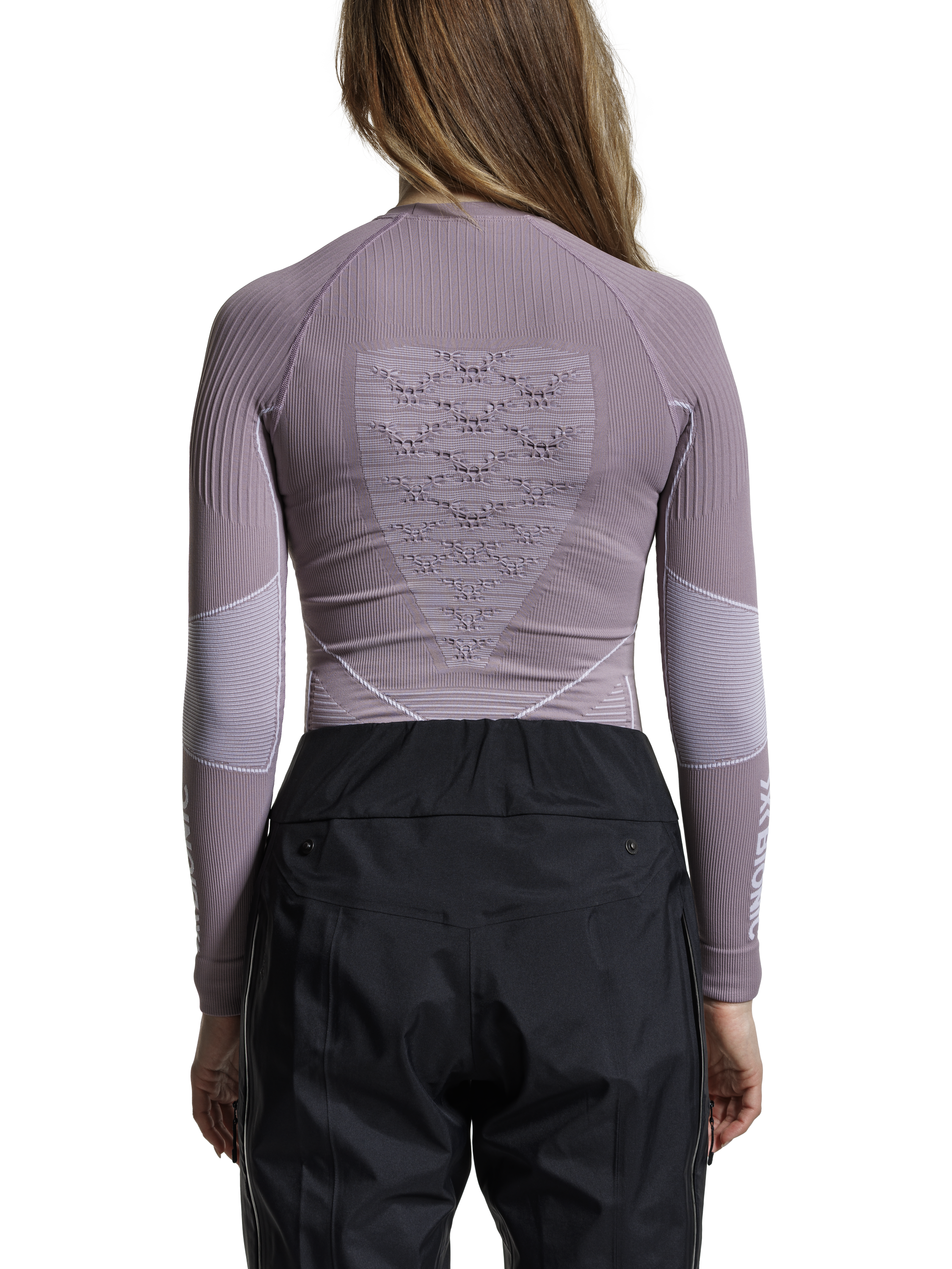 X-BIONIC ENERGY ACCUMULATOR 4.0 SHIRT LG SL WMN - Dusty Lavender Arctic White - Longsleeves - 42 of 50