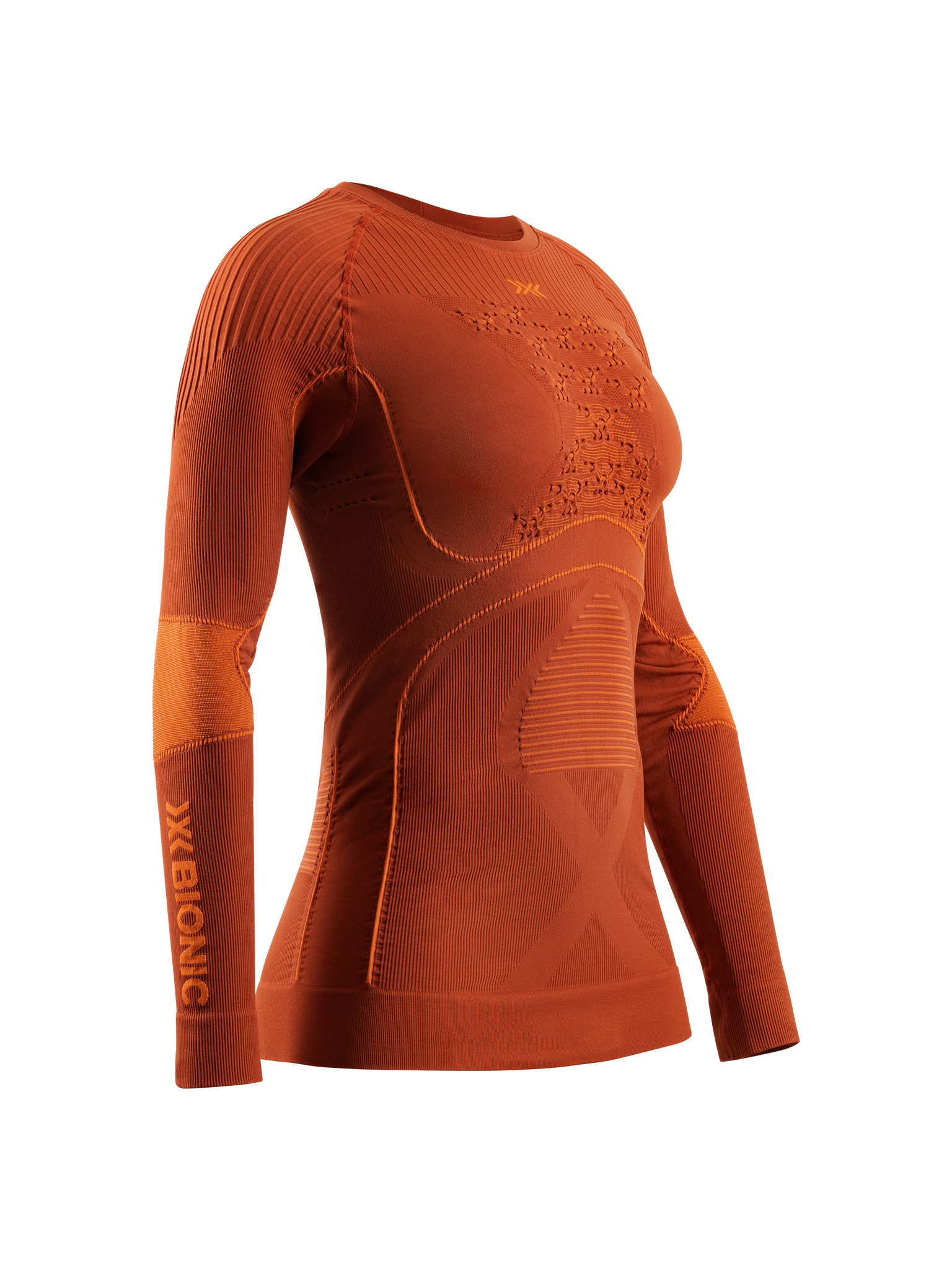 X-BIONIC ENERGY ACCUMULATOR 4.0 SHIRT LG SL WMN - Clay Orange - Longsleeves - 44 of 50