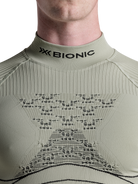 X-BIONIC ENERGY ACCUMULATOR 4.0 SHIRT TURTLE NECK LS - Tea Grey Black - Turtle Necks - 12 of 14