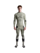 X-BIONIC ENERGY ACCUMULATOR 4.0 SHIRT TURTLE NECK LS - Tea Grey Black - Turtle Necks - 3 of 14