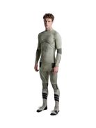 X-BIONIC ENERGY ACCUMULATOR 4.0 SHIRT TURTLE NECK LS - Tea Grey Black - Turtle Necks - 5 of 14