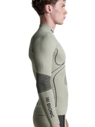 X-BIONIC ENERGY ACCUMULATOR 4.0 SHIRT TURTLE NECK LS - Tea Grey Black - Turtle Necks - 8 of 14