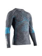 X-BIONIC ENERGY ACCUMULATOR 4.0 MELANGE SHIRT LG SL MEN - Dark Grey Melange Blue - Longsleeves - 1 of 4