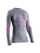 X-BIONIC ENERGY ACCUMULATOR 4.0 MELANGE SHIRT LG SL WMN - Grey Melange Pink - Longsleeves - 1 of 2
