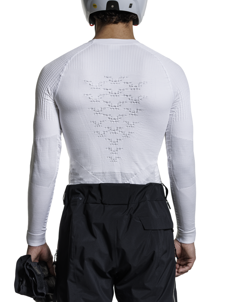 X-BIONIC ENERGY ACCUMULATOR 4.0 ARMADILLO SHIRT LG SL - Arctic White Pearl Grey - Longsleeves - 5 of 6