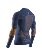 X-BIONIC ENERGY ACCUMULATOR LIGHT SHIRT LS 1/2 ZIP MEN - Marine Orange - Longsleeves - 2 of 14