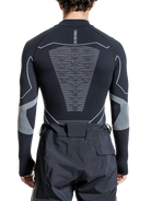 X-BIONIC ENERGY ACCUMULATOR LIGHT SHIRT LS 1/2 ZIP MEN - X Black Light Grey - Longsleeves - 13 of 14