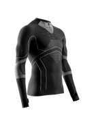 X-BIONIC ENERGY ACCUMULATOR LIGHT SHIRT LS 1/2 ZIP MEN - X Black Light Grey - Longsleeves - 8 of 14