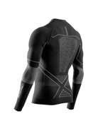X-BIONIC ENERGY ACCUMULATOR LIGHT SHIRT LS 1/2 ZIP MEN - X Black Light Grey - Longsleeves - 9 of 14