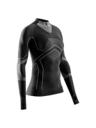 X-BIONIC ENERGY ACCUMULATOR LIGHT SHIRT LS 1/2 ZIP WMN - X Black Light Grey - Longsleeves - 7 of 9