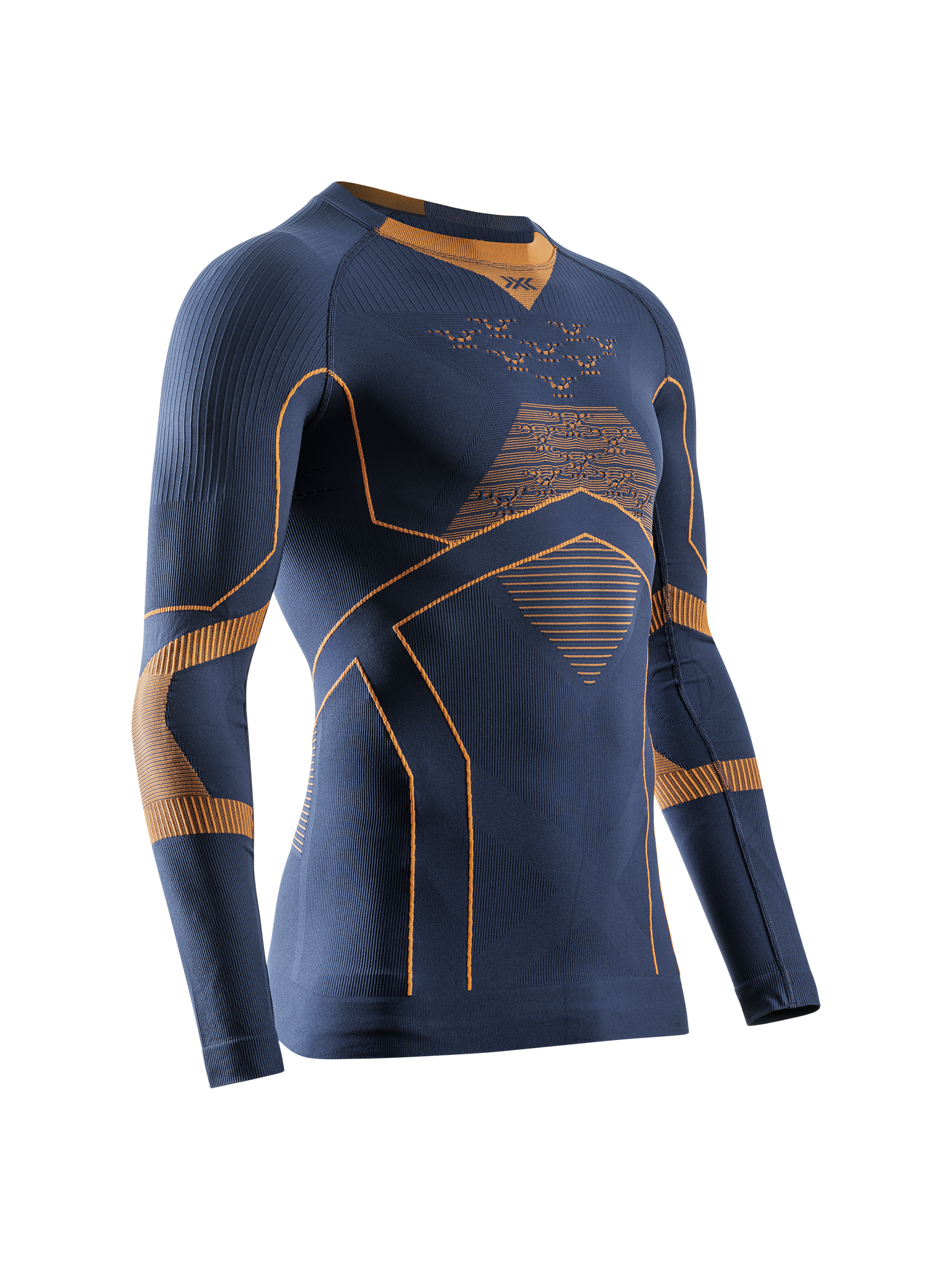 X-BIONIC ENERGY ACCUMULATOR LIGHT SHIRT LS MEN - Marine Orange - Longsleeves - 1 of 12