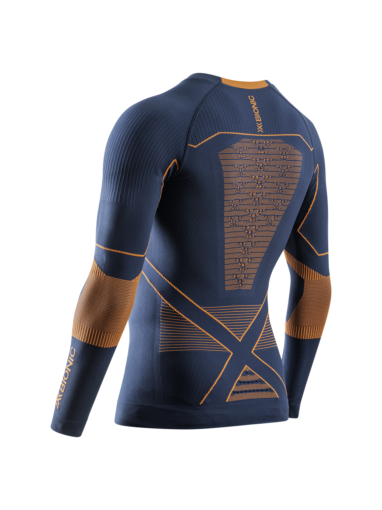 X-BIONIC ENERGY ACCUMULATOR LIGHT SHIRT LS MEN - Marine Orange - Longsleeves - 2 of 12