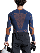 X-BIONIC ENERGY ACCUMULATOR LIGHT SHIRT LS MEN - Marine Orange - Longsleeves - 7 of 12