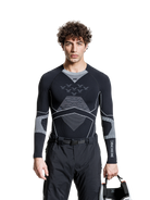 X-BIONIC ENERGY ACCUMULATOR LIGHT SHIRT LS MEN - X Black Light Grey - Longsleeves - 12 of 12