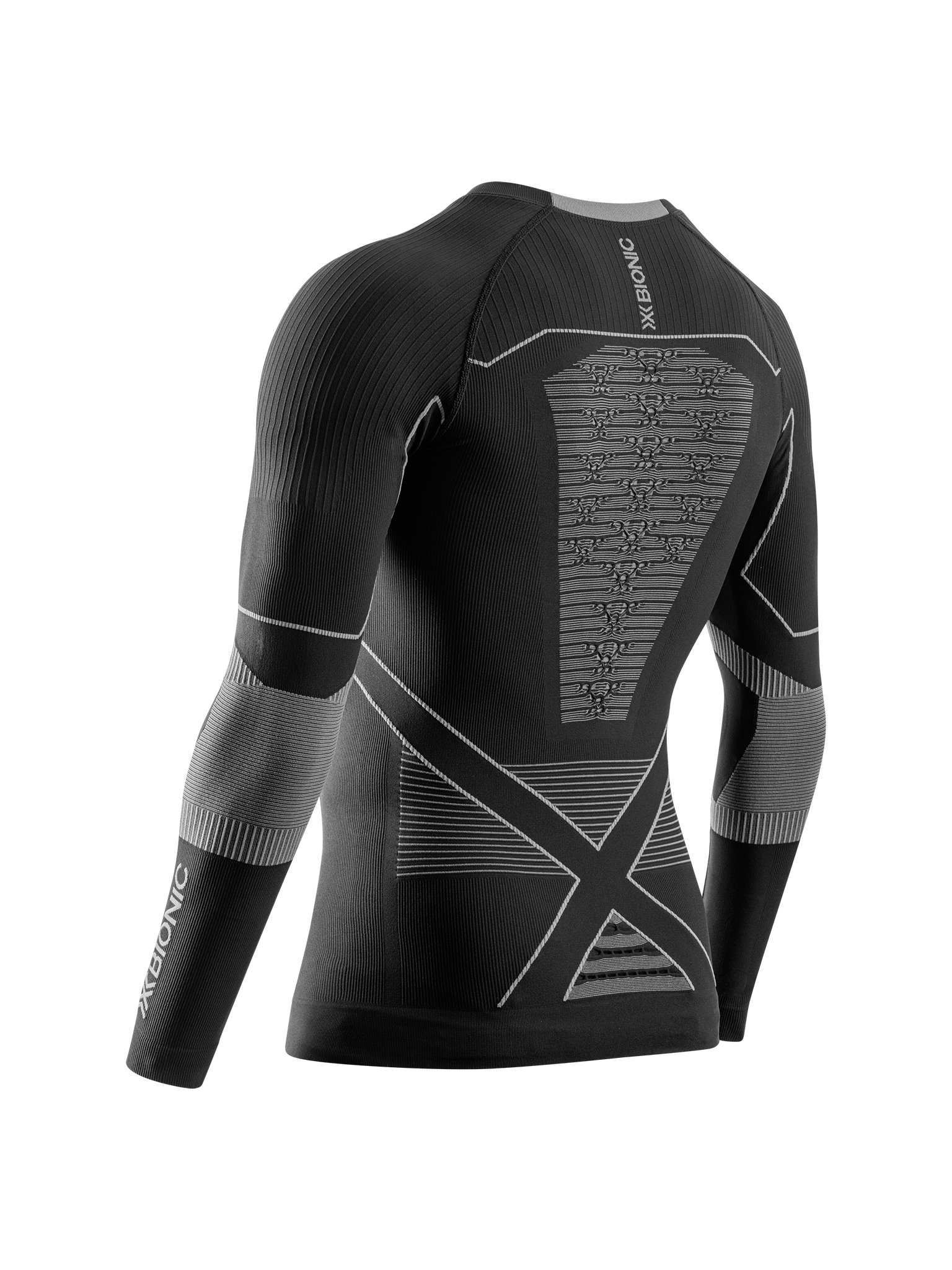 X-BIONIC ENERGY ACCUMULATOR LIGHT SHIRT LS MEN - X Black Light Grey - Longsleeves - 9 of 12