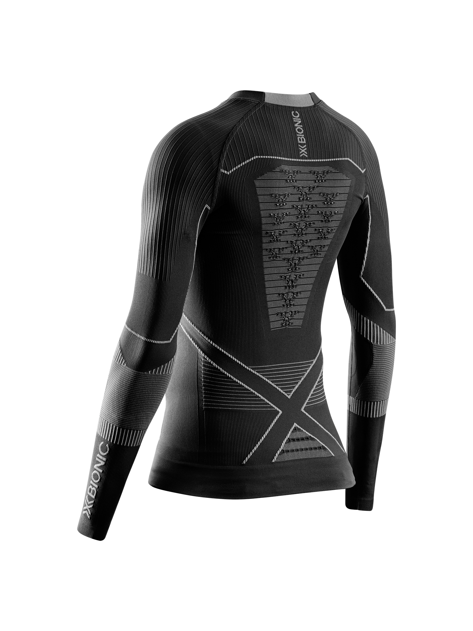 X-BIONIC ENERGY ACCUMULATOR LIGHT SHIRT LS WMN - X Black Light Grey - Longsleeves - 8 of 9