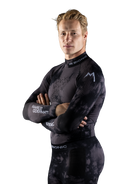 X-BIONIC ENERGY ACCUMULATOR 4.0 SHIRT TURTLE NECK LG SL MEN - MARCO ODERMATT SIGNATURE EDITION - Tiedye X Black Anthracite - Turtle Necks - 3 of 10