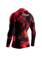 X-BIONIC ENERGY ACCUMULATOR TURTLE NECK LS Swiss - Tiedye X Black Red - Turtle Necks - 6 of 8