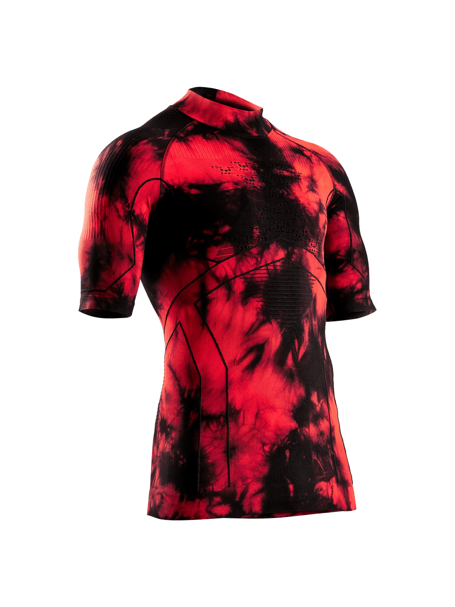 X-BIONIC ENERGY ACCUMULATOR LIGHT TURTLE NECK SS Swiss - Tiedye X Black Red - Turtle Necks - 1 of 2