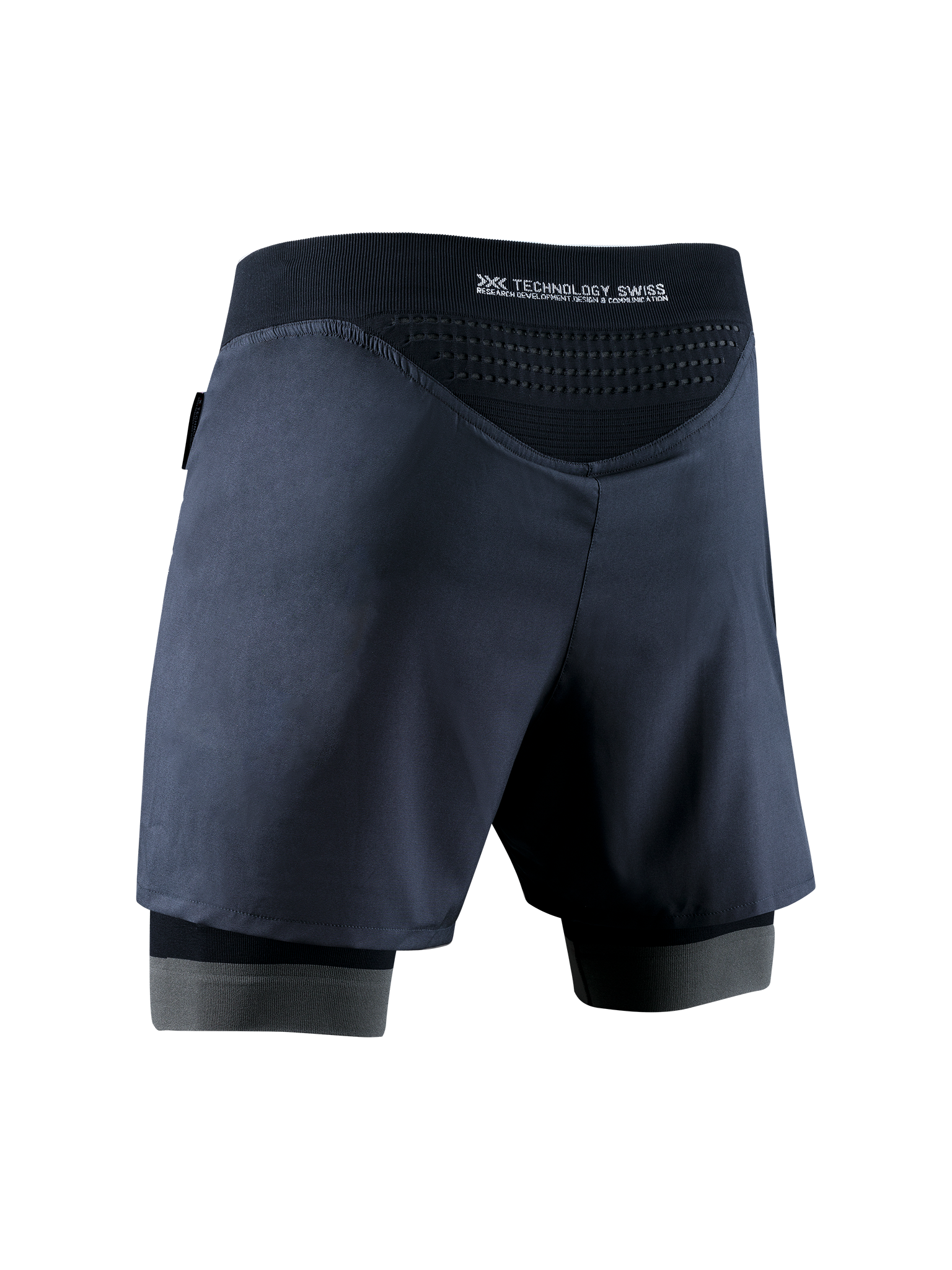 X-BIONIC EFFEKTOR 4D RUNNING STREAMLITE SHORTS MEN - Opal Black - Hybrid Shorts - 4 of 4