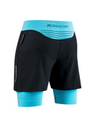 X-BIONIC EFFEKTOR 4D RUNNING STREAMLITE SHORTS WMN - Black Effektor Turquoise - Hybrid Shorts - 4 of 4