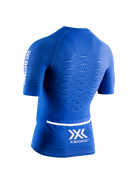 X-BIONIC EFFEKTOR 4D CYCLING ZIP SHIRT SH SL MEN - Blue Blossom Arctic White - Zip Shirts - 2 of 2