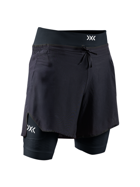 X-BIONIC EFFEKTOR 2IN1 SHORTS MEN - X Black X Black - Hybrid Shorts - 9 of 14
