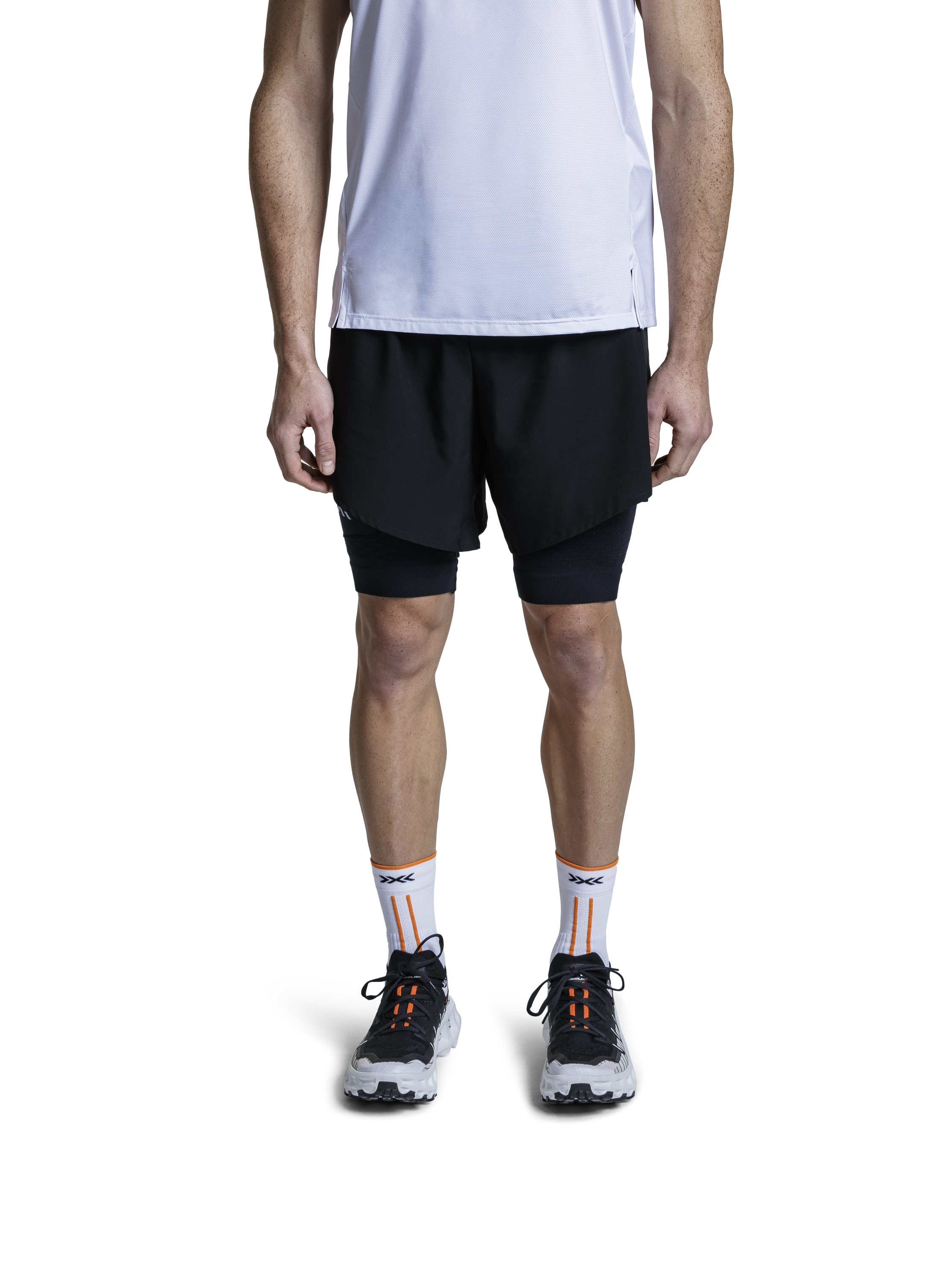 X-BIONIC EFFEKTOR 2IN1 SHORTS MEN - X Black X Black - Hybrid Shorts - 8 of 8