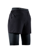 X-BIONIC EFFEKTOR 2IN1 SHORTS WMN - X Black X Black - Hybrid Shorts - 7 of 8
