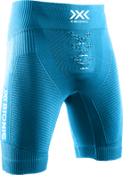 X-BIONIC EFFEKTOR 4D RUNNING SHORTS MEN - Blue Blossom Arctic White - Shorts - 2 of 2