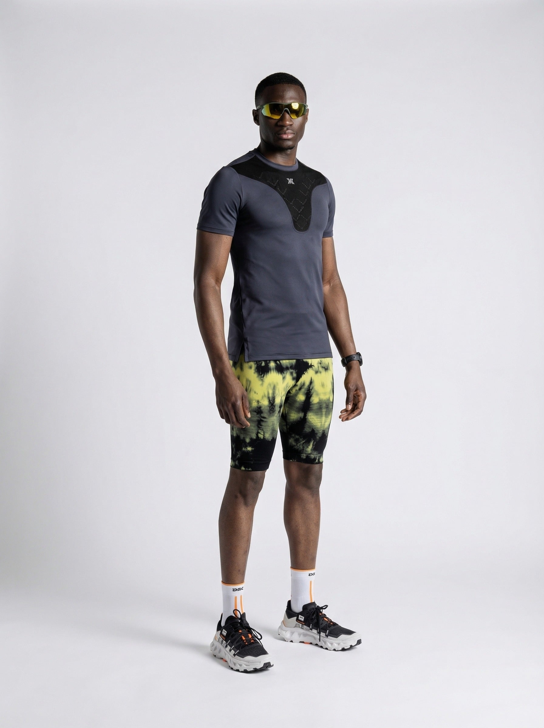 X-BIONIC EFFEKTOR TIGHTS MEN - Tie Dye Electric Energy - Shorts - 4 of 6