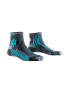 X-BIONIC SOCKS EFFEKTOR RUNNING WMN - Charcoal Effektor Turquoise - Ankle - 1 of 1