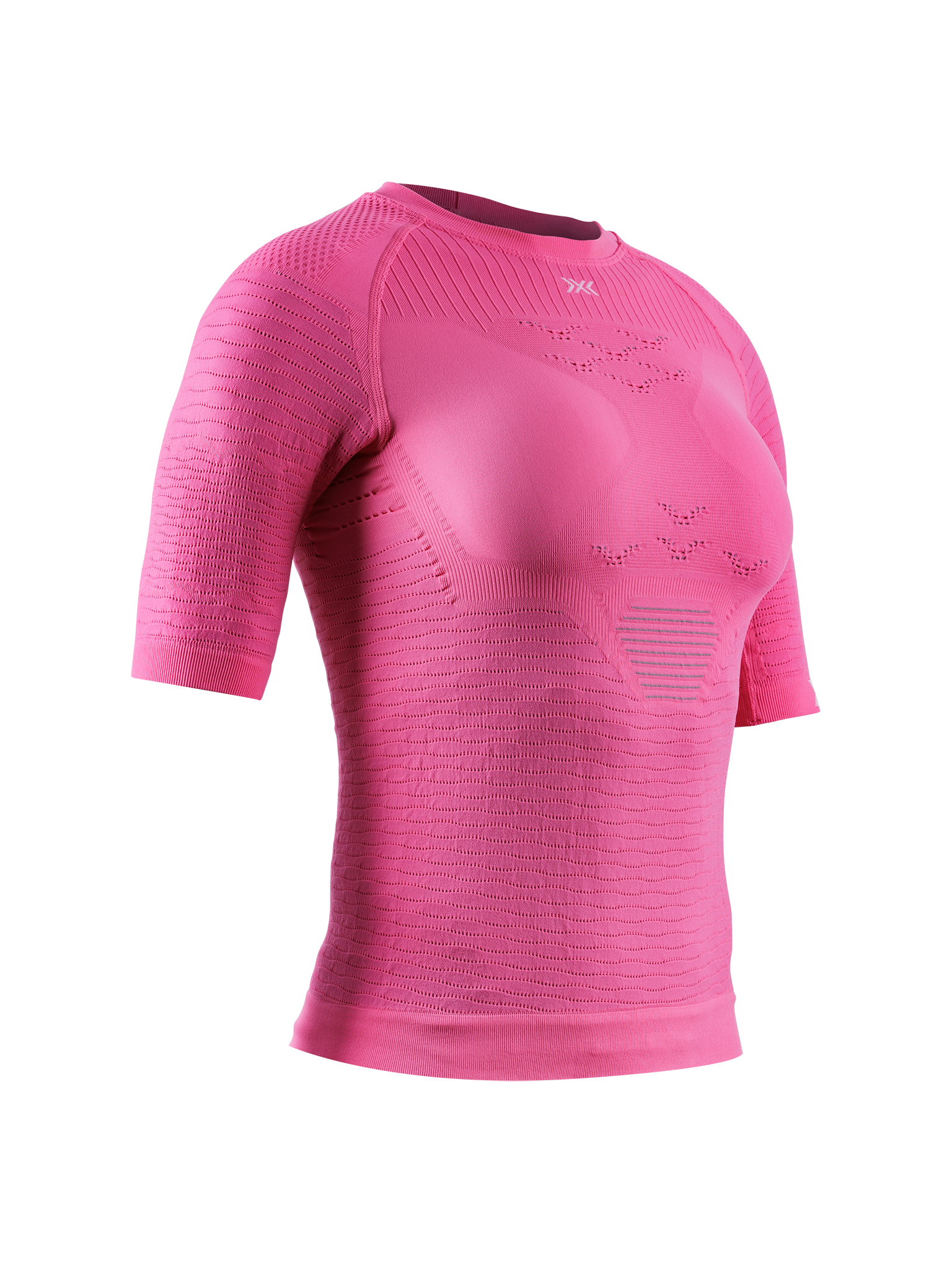 X-BIONIC EFFEKTOR SHIRT SS WMN - Neo Pink X White - T-Shirts - 1 of 3