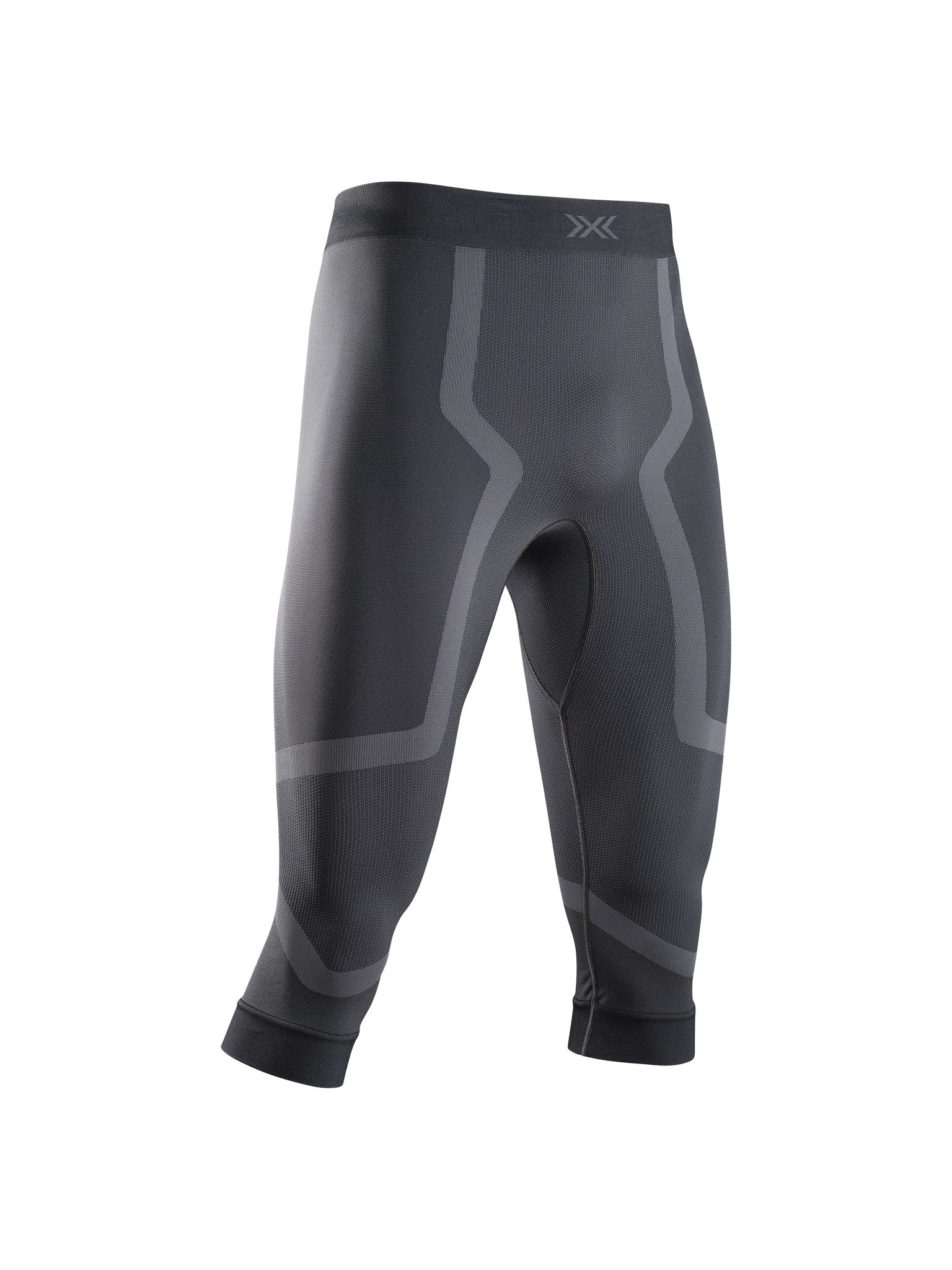X-BIONIC X-ENTIAL 3/4 TIGHTS MEN - Anthracite - 3/4 Pants - 1 of 8