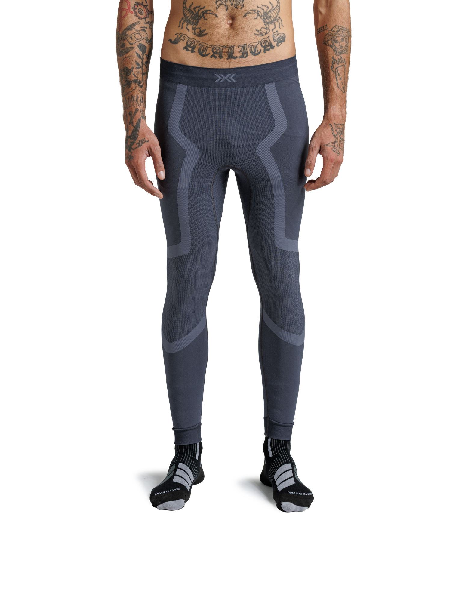X-BIONIC X-ENTIAL LONG TIGHTS MEN - Anthracite - Pants - 3 of 6