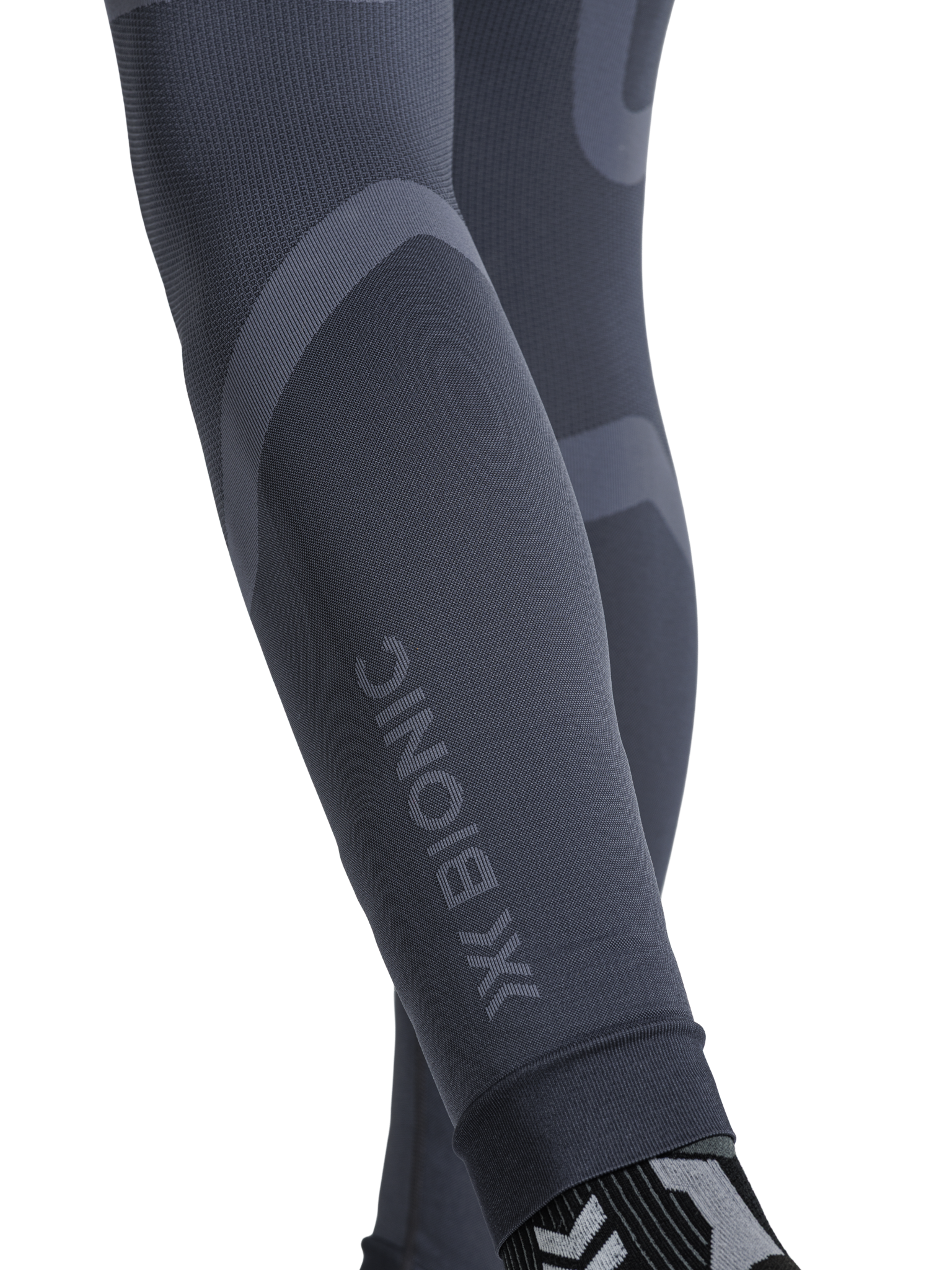 X-BIONIC X-ENTIAL LONG TIGHTS MEN - Anthracite - Pants - 6 of 6
