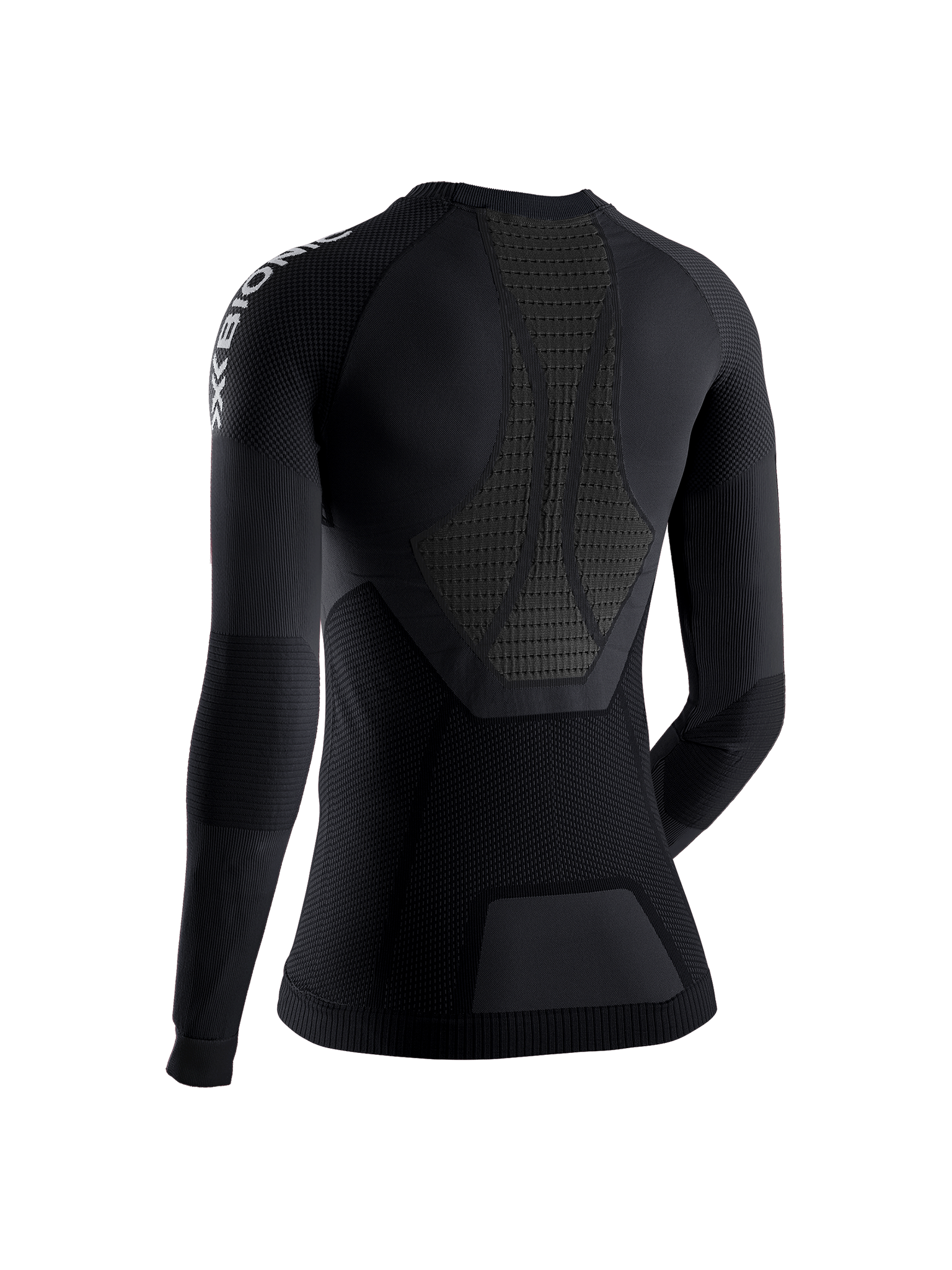 X-BIONIC INVENT 4.0 RUNNING SHIRT LG SL WMN - Black Charcoal - Longsleeves - 2 of 2