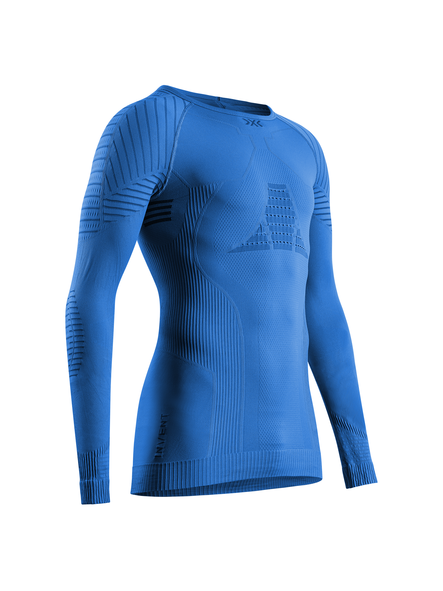 X-BIONIC INVENT 4.0 SHIRT LG SL MEN - Blossom Blue Black - Longsleeves - 7 of 9