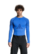 X-BIONIC INVENT 4.0 SHIRT LG SL MEN - Blossom Blue Black - Longsleeves - 9 of 9