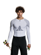 X-BIONIC INVENT 4.0 SHIRT LG SL MEN - White Black - Longsleeves - 6 of 9