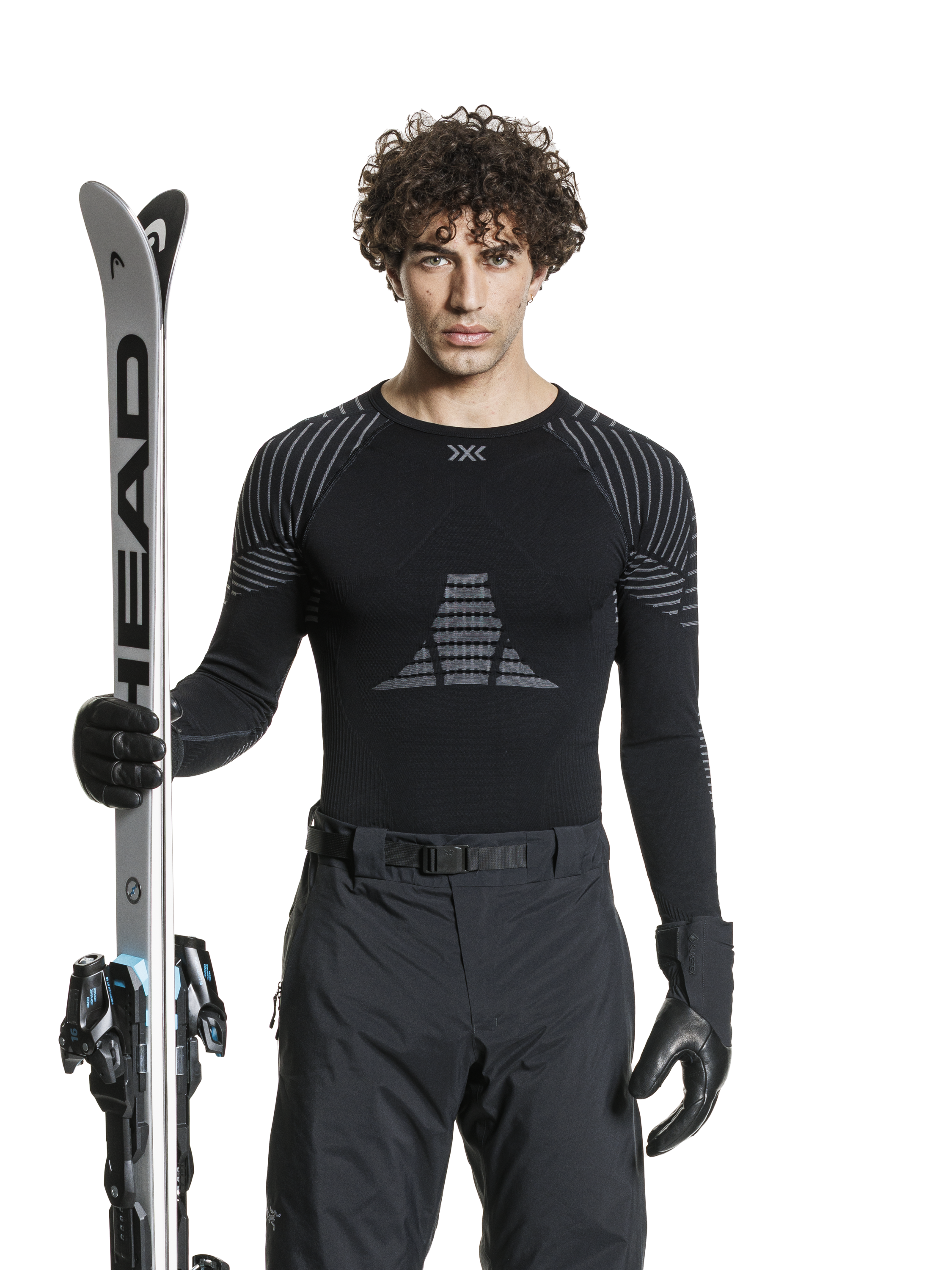 X-BIONIC INVENT 4.0 SHIRT LG SL MEN - Black Charcoal - Longsleeves - 3 of 3