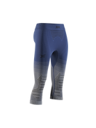 X-BIONIC INVENT GRAPHICS PANTS 3/4 WOMEN - Marine Grey Light Grey - 3/4 Pants - 1 of 7