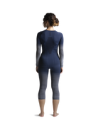 X-BIONIC INVENT GRAPHICS PANTS 3/4 WOMEN - Marine Grey Light Grey - 3/4 Pants - 5 of 7