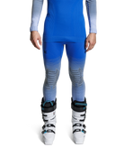 X-BIONIC INVENT GRAPHICS PANTS MEN - Blossom Blue Light Grey Optical White - Pants - 6 of 11