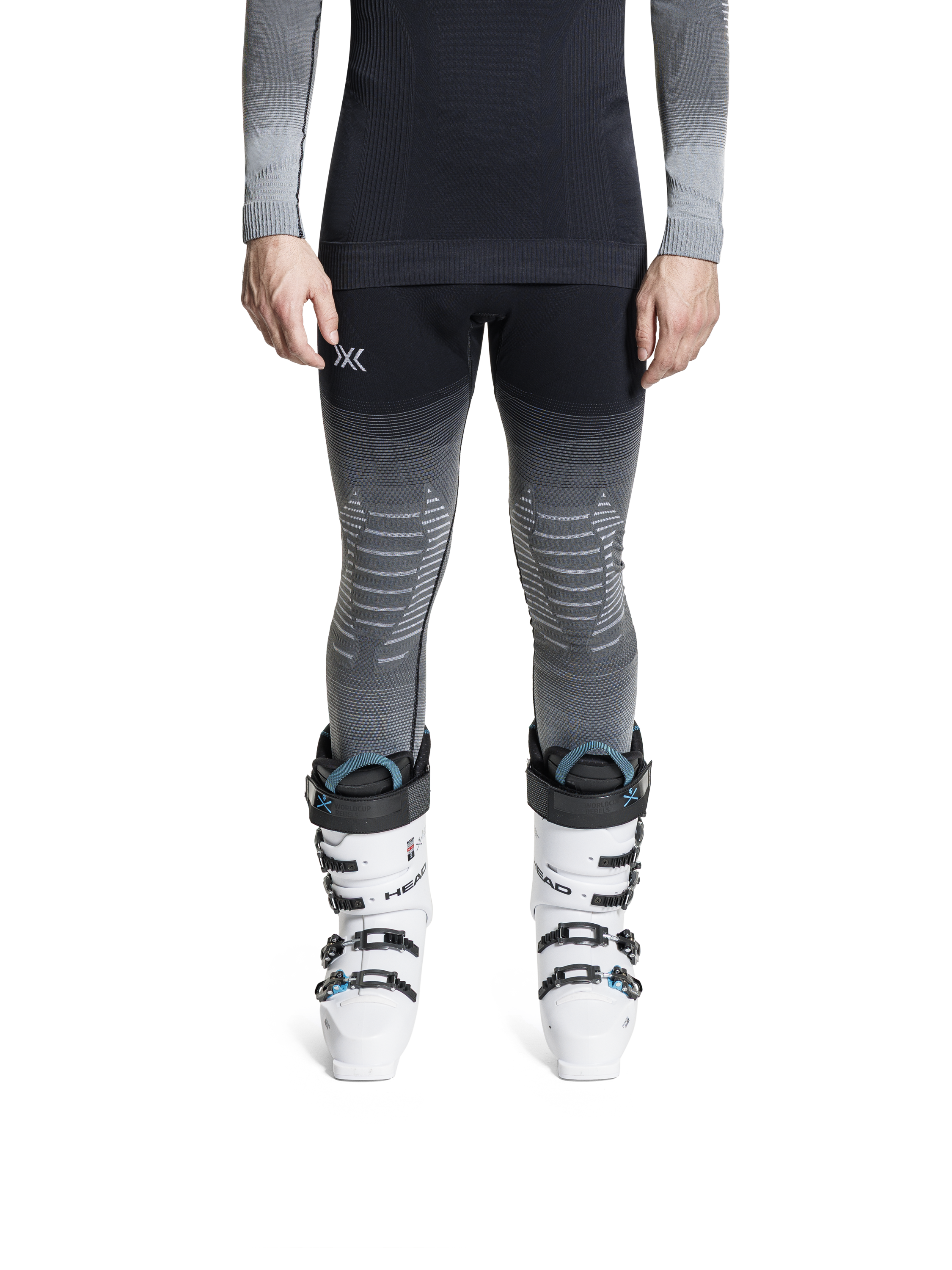 X-BIONIC INVENT GRAPHICS PANTS MEN - X Black Grey Light Grey - Pants - 3 of 11