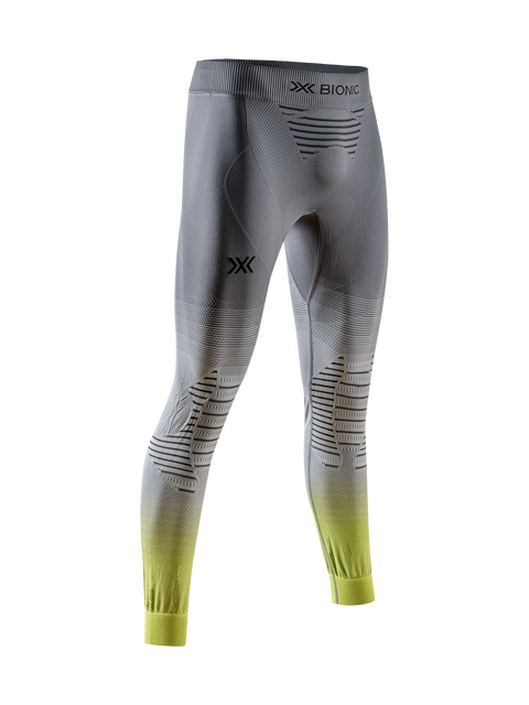 X-BIONIC INVENT GRAPHICS PANTS MEN - Rhino Grey Light Grey Canary - Pants - 7 of 11