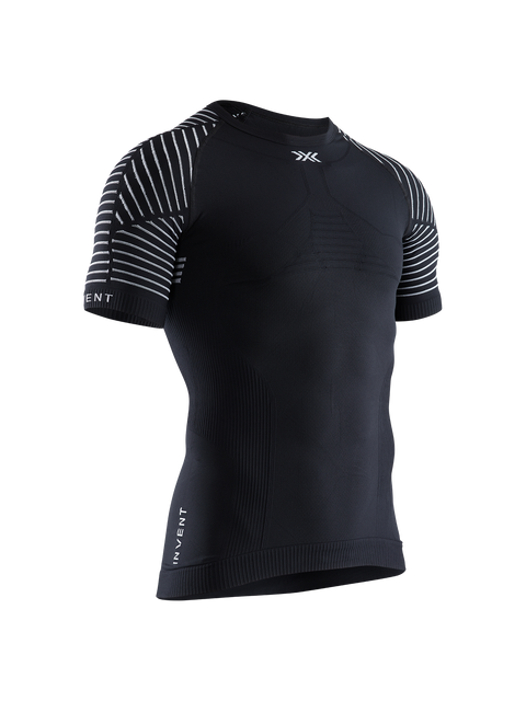 X-BIONIC INVENT 4.0 LT SHIRT SH SL MEN - Opal Black Arctic White - T-Shirts - 1 of 19
