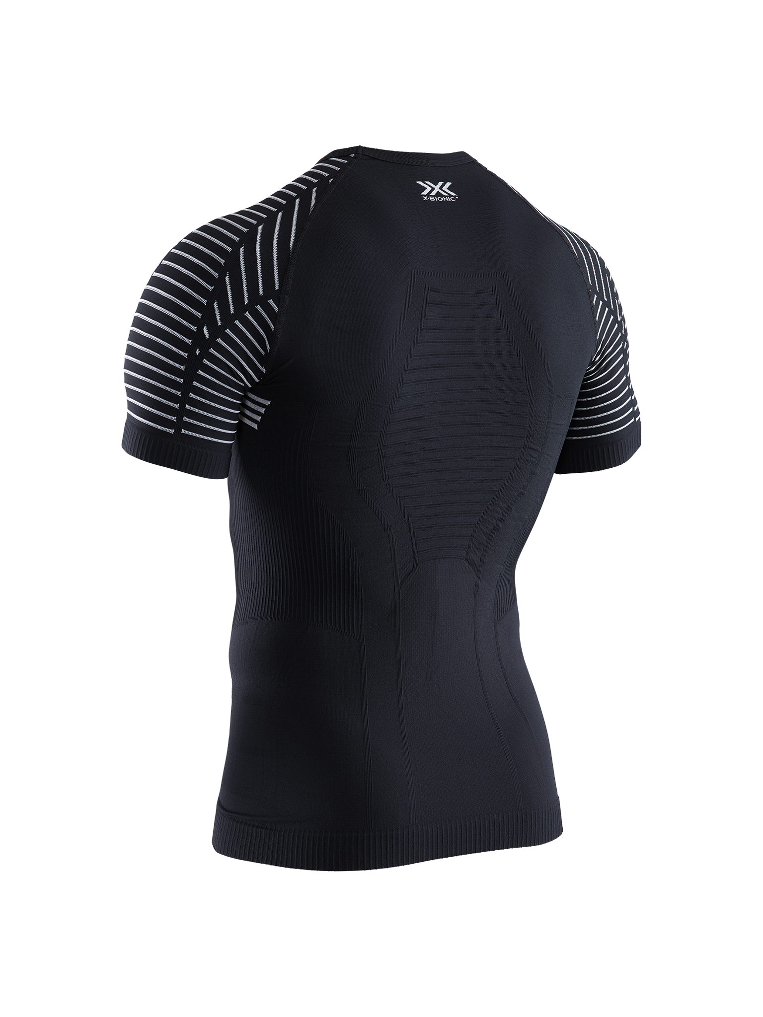 X-BIONIC INVENT 4.0 LT SHIRT SH SL MEN - Opal Black Arctic White - T-Shirts - 4 of 10